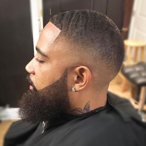 180 Waves Fade Haircut