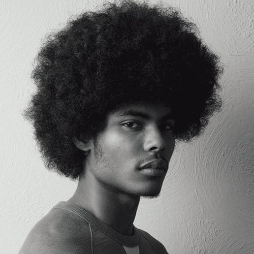 70s Afro Hair Men