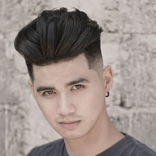 Asian Undercut Hairstyle