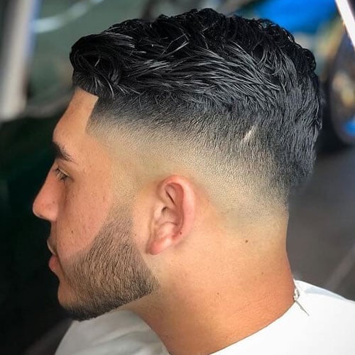 Bald Drop Taper Fade Haircut