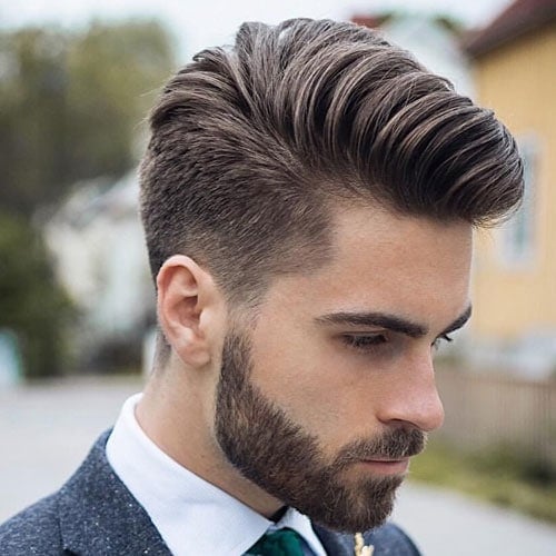 Best Men's Haircuts For Thick Hair - Comb Over