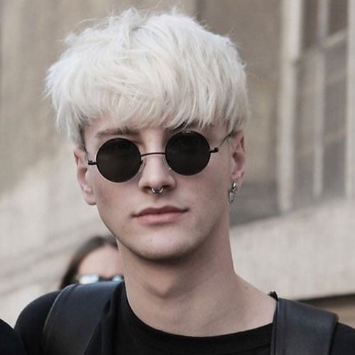 Bleached Bangs Men