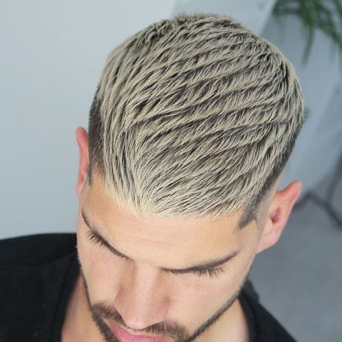 Bleached Caesar Cut