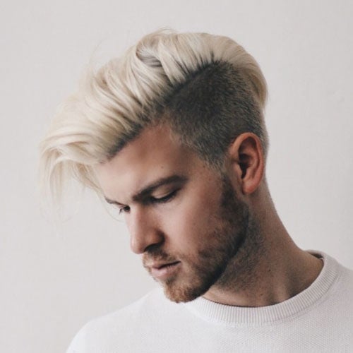 Bleached Undercut Men