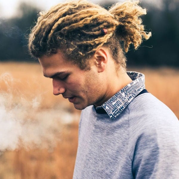 Blonde Dreads Men