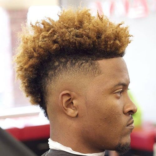 Blonde Frohawk