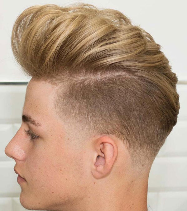 Blonde Pompadour