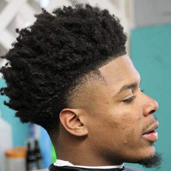 Blowout Afro Taper Fade