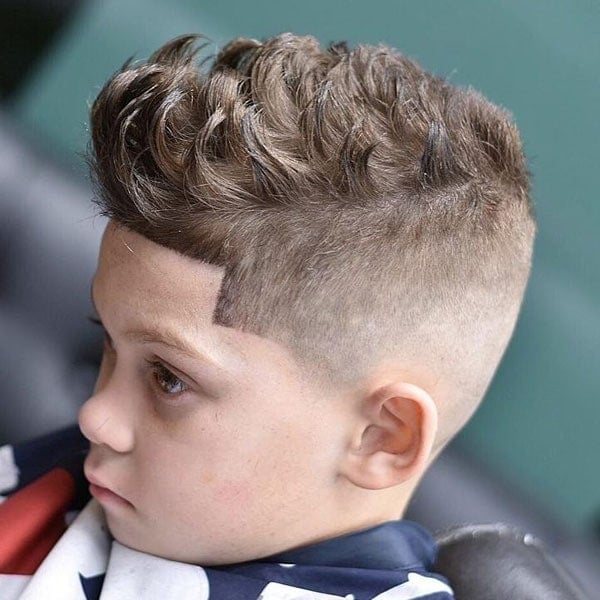 Boys Mid Fade Haircut