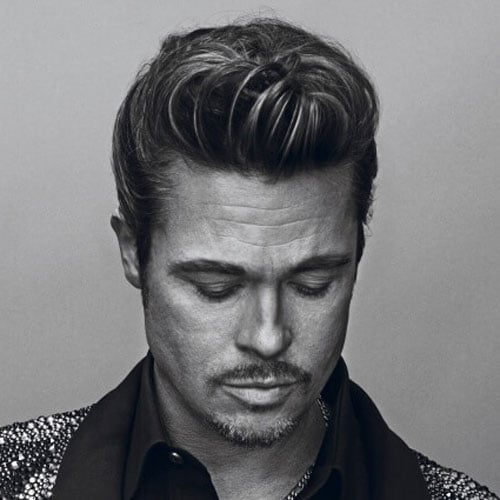 Brad Pitt Pompadour