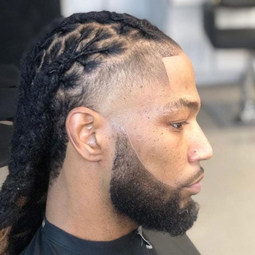 Braided Dreads Styles Men