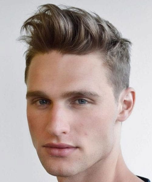 Brushed Up Hairstyles For Guys