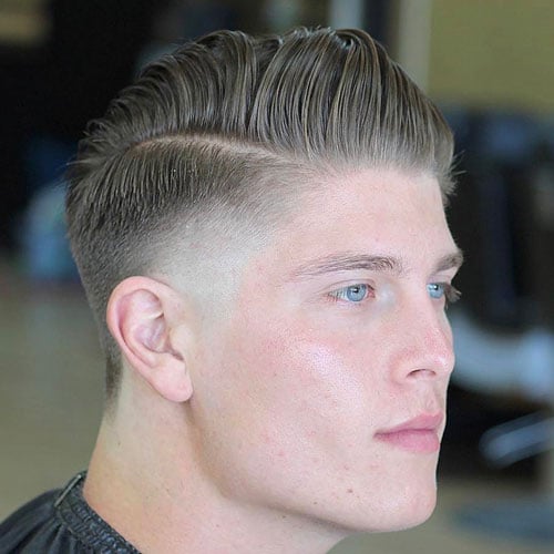 Burst Fade Comb Over