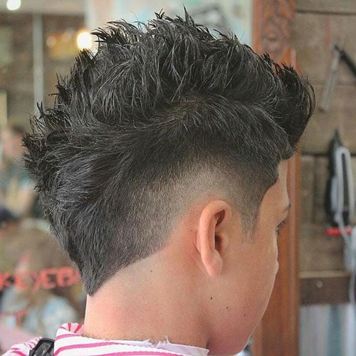 Burst Fade Fohawk