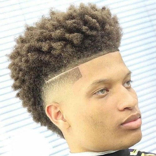 Burst Fade Frohawk