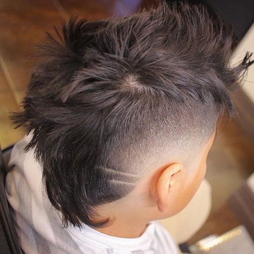 Burst Fade Mohawk