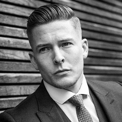 Business Hairstyles - High Fade with Thick Crew Cut