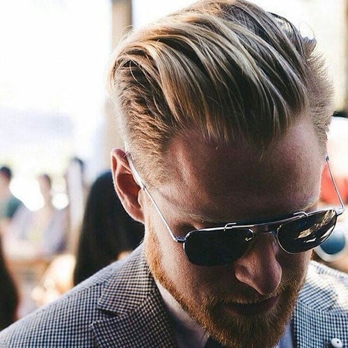 Business Hairstyles - Slicked Back Hair