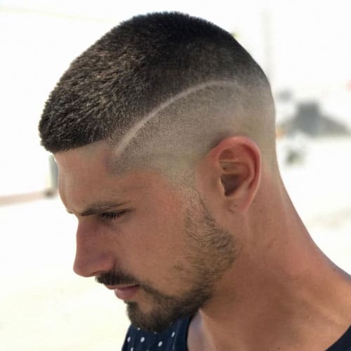 Buzz Cut + Shaved Sides + Line Up