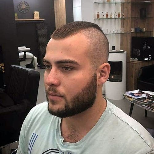 Buzzed Mohawk Haircut Styles