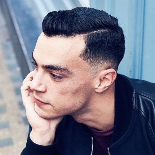 Classic Side Part Fade