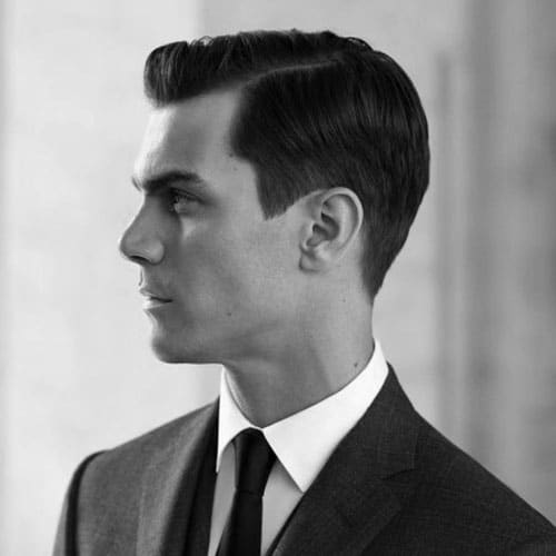 Classic Side Part - Short Sides with Part