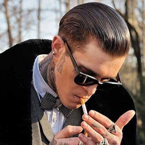 Classic Slicked Back Undercut