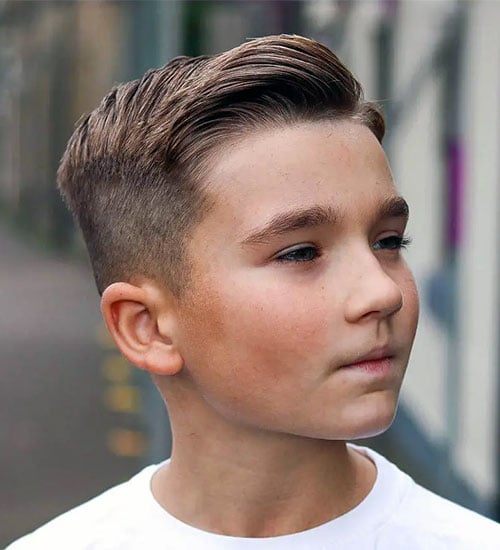 Classy Short Comb Over Taper