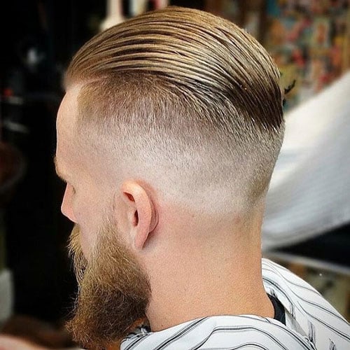 Comb Back Haircut