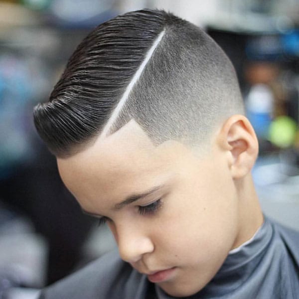 Comb Over Fade For Kids