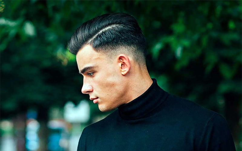 Comb Over Fade Haircut