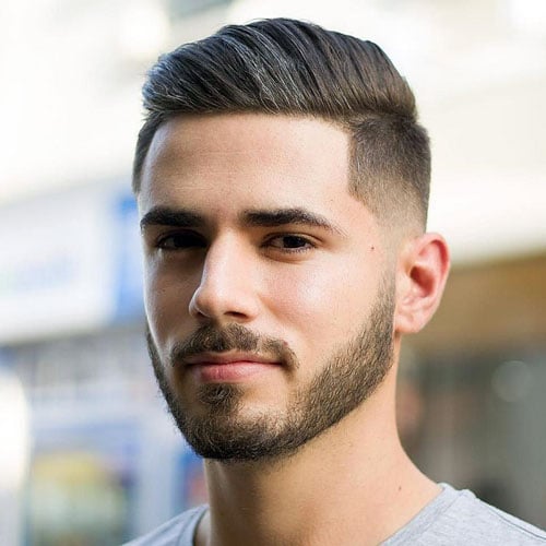 Comb Over Low Fade