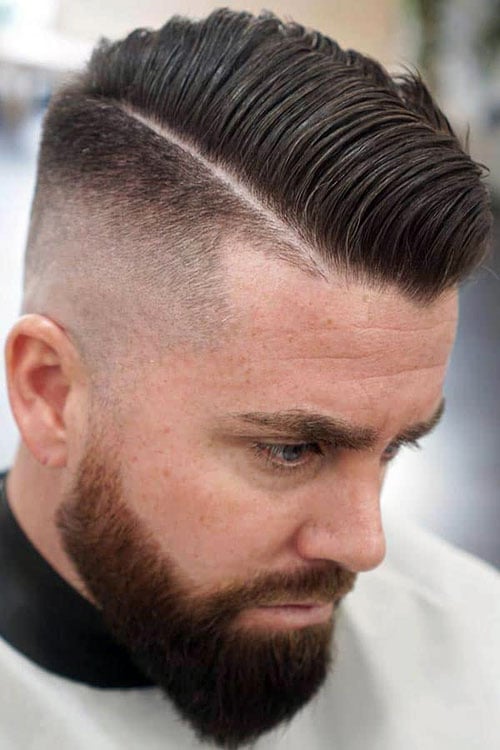 Comb Over Skin Fade