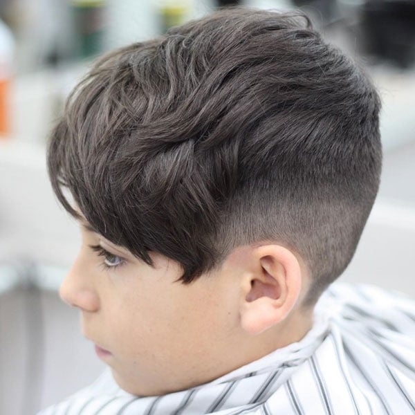 Cool Boys Taper Fade Haircut