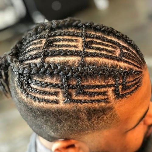 Cool Cornrow Styles Men