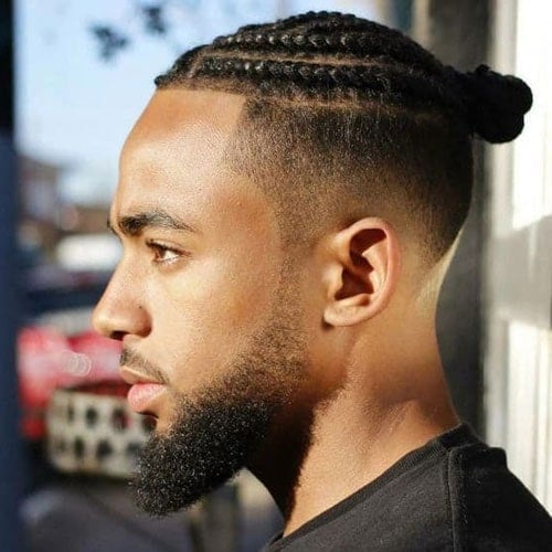 Cornrow Fade