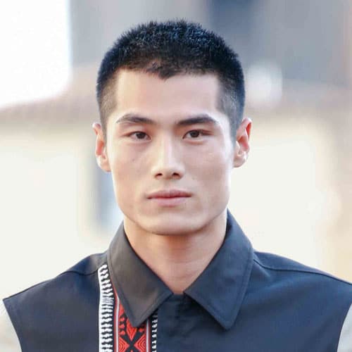 Crew Cut Asian Hair