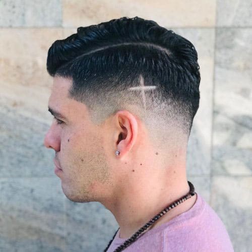 Cross Haircut Design