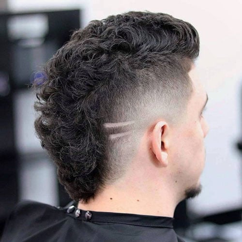 Curly Hair Mohawk Styles Men