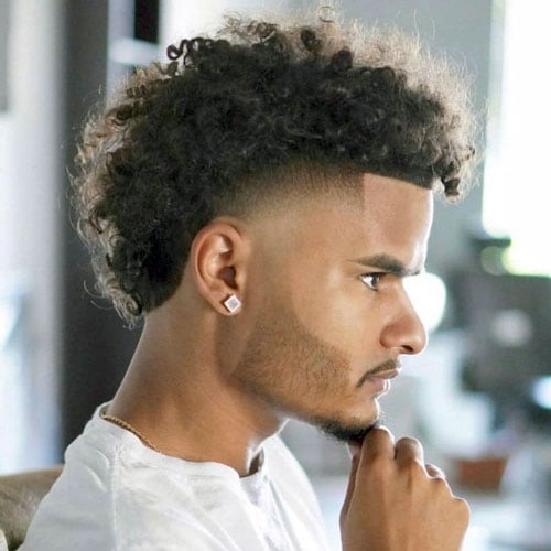 Curly Hair Mohawk Styles