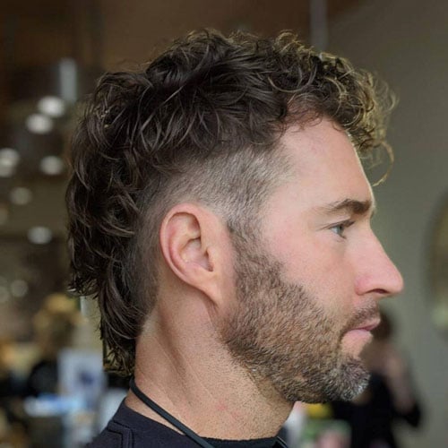 Curly Hair Mohawk