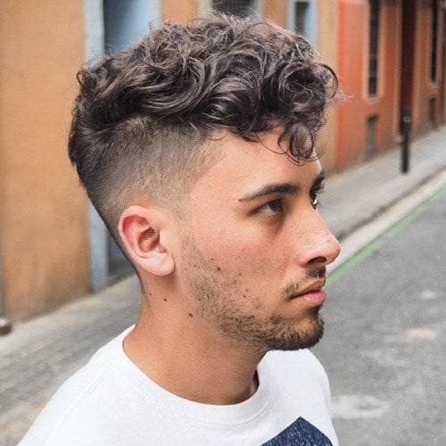 Curly Hair Undercut