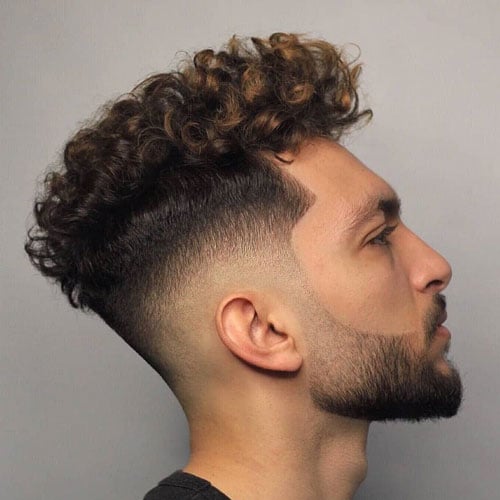 Curly Hairstyle Men