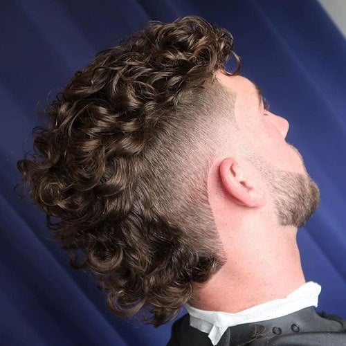 Curly Mullet