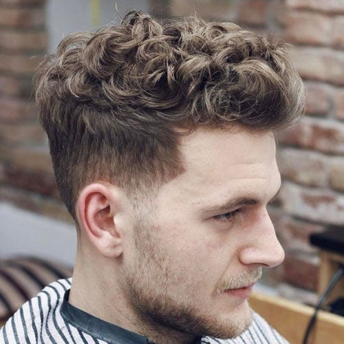 Curly Quiff For Men