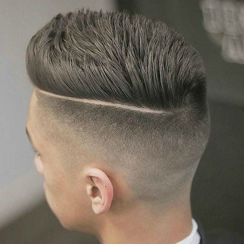 Disconnected Undercut Pompadour