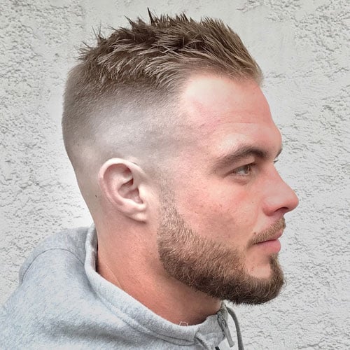 Fade Haircut For Balding Men