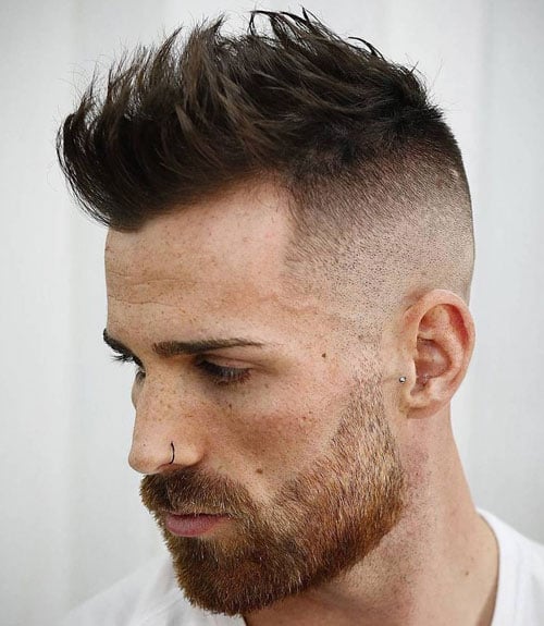 Fade Haircuts For Men with Thinning Hair