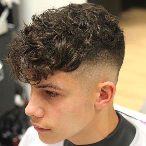 Fade Perm Hair Men