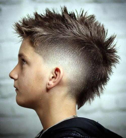 Faux Hawk Fade